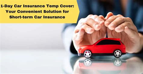 temporary car insurance cover moneysavingexpert.